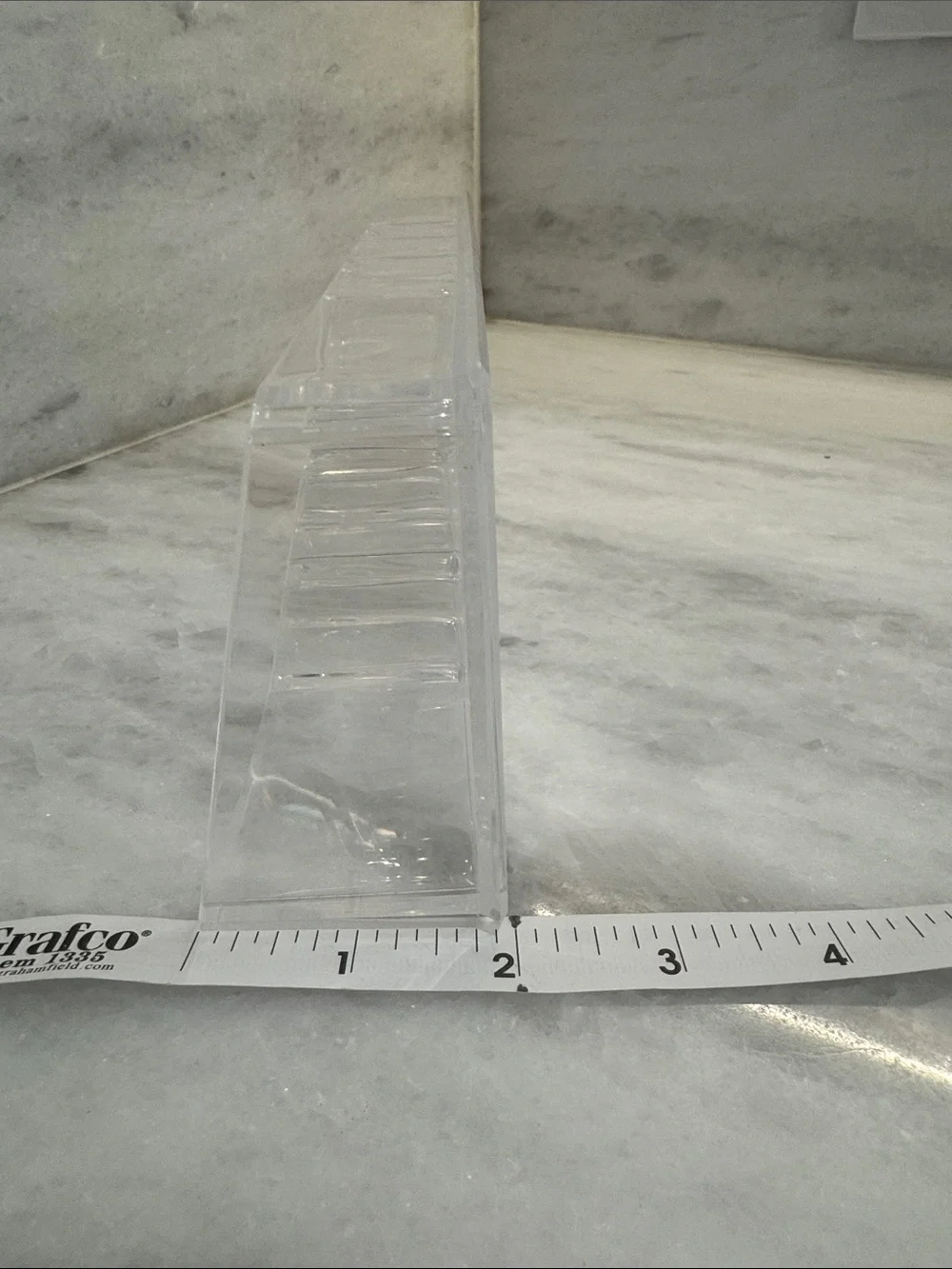 Clear Acrylic Makeup Organizer Tray - Transparent Storage
